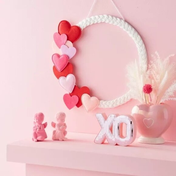 Target Spritz XO Disco Ball Tabletop Valentine's Day Decor Pink - Picture 2 of 4